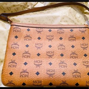 Authentic MCM large pouch